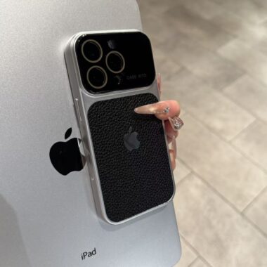 Frosted leather texture full cover shockproof iPhone 17 case