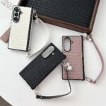 Crocodile texture full cover shockproof Samsung Z Flip6 hard case