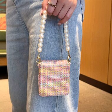 Rainbow woven bracelet shockproof Samsung Z Flip6 phone case