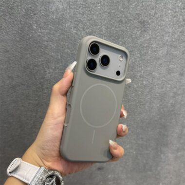 Liquid silicone magnetic full cover shockproof iPhone 17 case