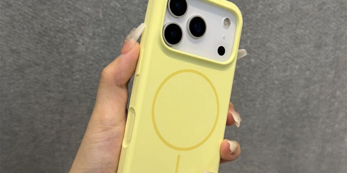 Liquid silicone magnetic full cover shockproof iPhone 17 case