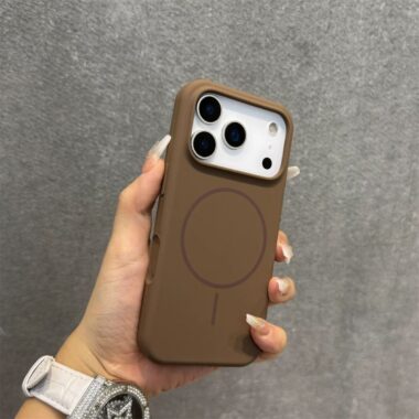 Liquid silicone magnetic full cover shockproof iPhone 17 case