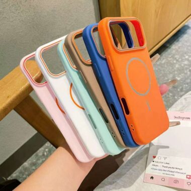 Magnetic TPU shockproof wireless charging iPhone 17 case