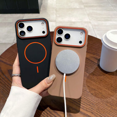 Magnetic TPU shockproof wireless charging iPhone 17 case