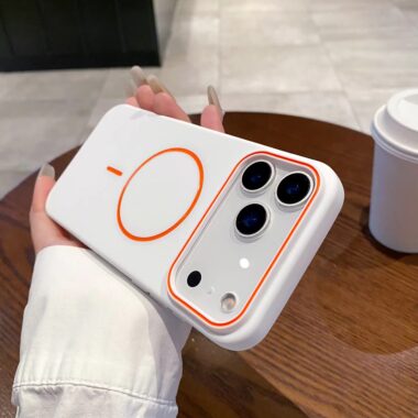 Magnetic TPU shockproof wireless charging iPhone 17 case