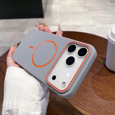 Magnetic TPU shockproof wireless charging iPhone 17 case