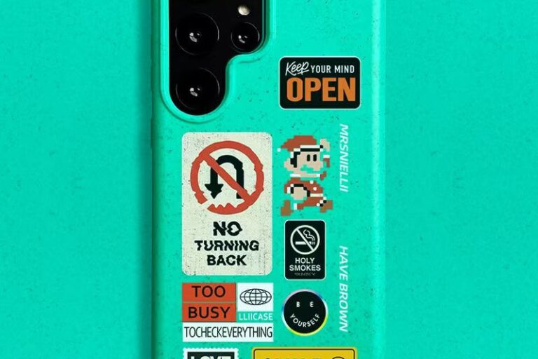 Cartoon Mario waterproof Samsung S25 Ultra soft case