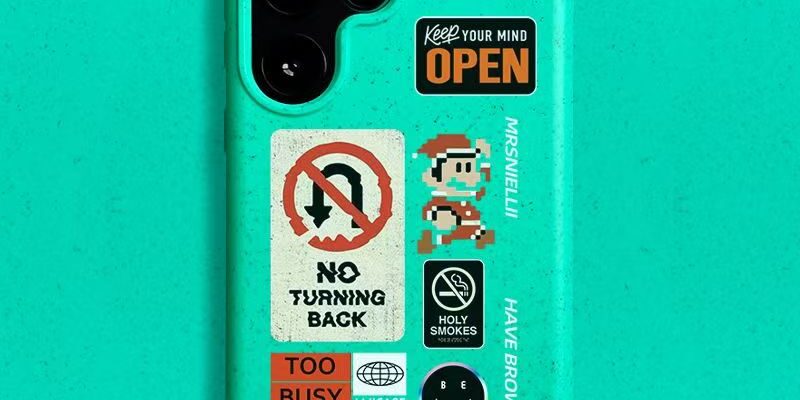 Cartoon Mario waterproof Samsung S25 Ultra soft case