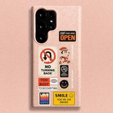 Cartoon Mario waterproof Samsung S25 Ultra soft case