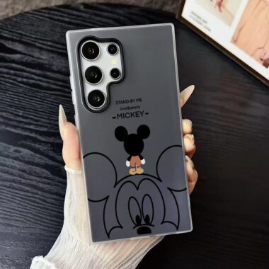 Mickey cartoon full cover soft Samsung phone case