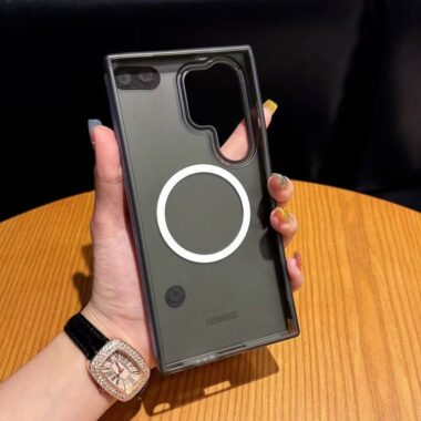 mickey minnie magnetic shockproof wrist strap samsung case