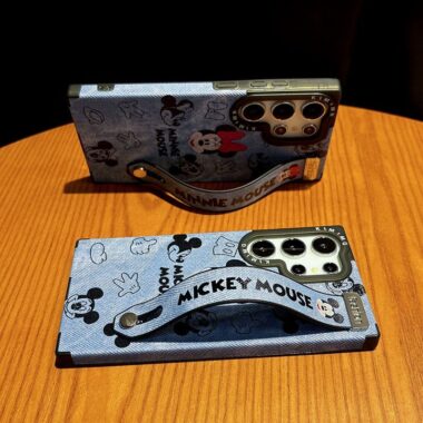 mickey minnie magnetic shockproof wrist strap samsung case
