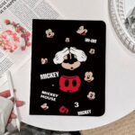 Cartoon Mickey book-style full cover iPad case with stand