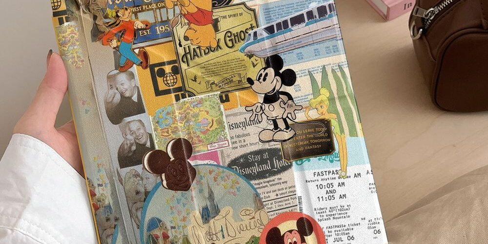 Vintage magazine Mickey Y-fold protective iPad case