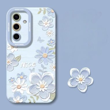 Oil painting floral full cover shockproof Samsung Ultra case