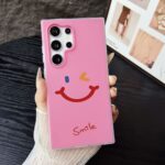 Smiley face soft shockproof Samsung phone case