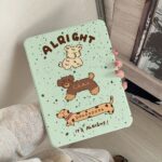 Cartoon Pochacco 360 rotating shockproof iPad case