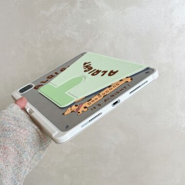 Cartoon Pochacco 360 rotating shockproof iPad case