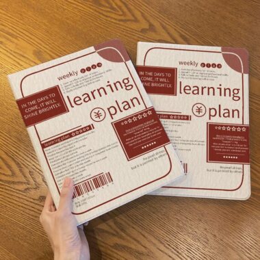 Creative minimalist premium book-style iPad case with stand