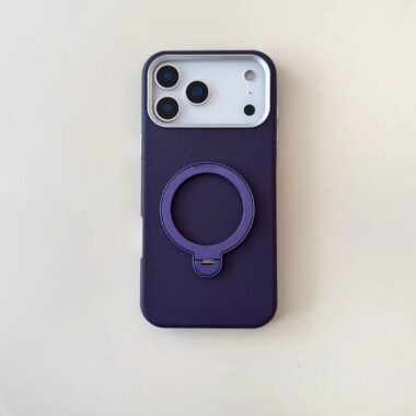 Magnetic rotating stand shockproof iPhone 17 case