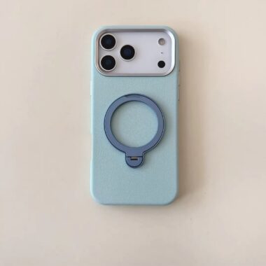 Magnetic rotating stand shockproof iPhone 17 case