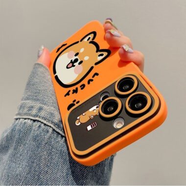 Cute Shiba Inu cartoon soft TPU iPhone 17 phone case
