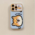 Cute Shiba Inu cartoon soft TPU iPhone 17 phone case