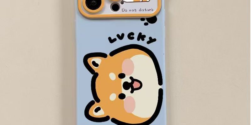 Cute Shiba Inu cartoon soft TPU iPhone 17 phone case