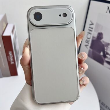 Silver-plated magnetic full cover iPhone 17 Air case
