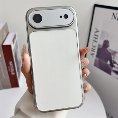 Silver-plated magnetic full cover iPhone 17 Air case
