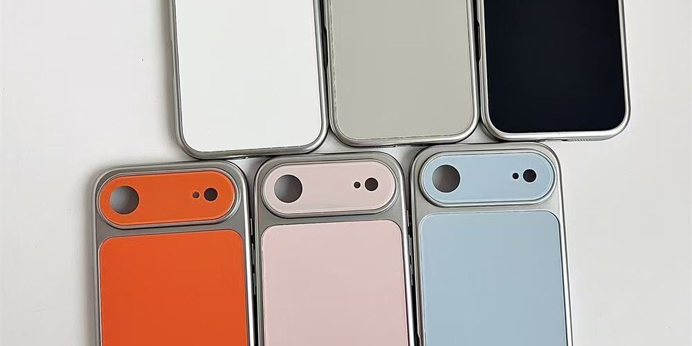 Silver-plated magnetic full cover iPhone 17 Air case