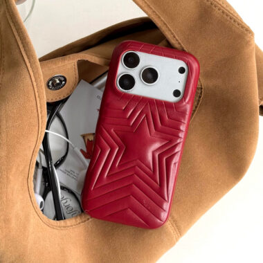 Minimalist line star full cover iPhone 17 case