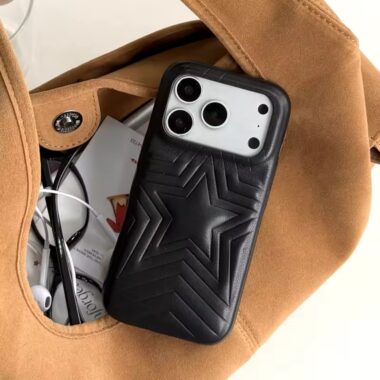 Minimalist line star full cover iPhone 17 case