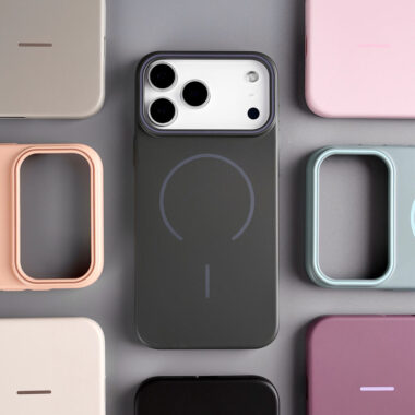 Luxury solid color magnetic shockproof iPhone 17 case