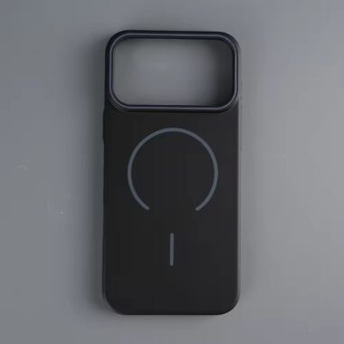 Luxury solid color magnetic shockproof iPhone 17 case