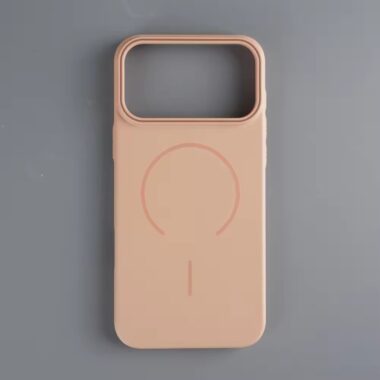 Luxury solid color magnetic shockproof iPhone 17 case