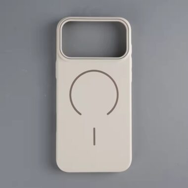 Luxury solid color magnetic shockproof iPhone 17 case