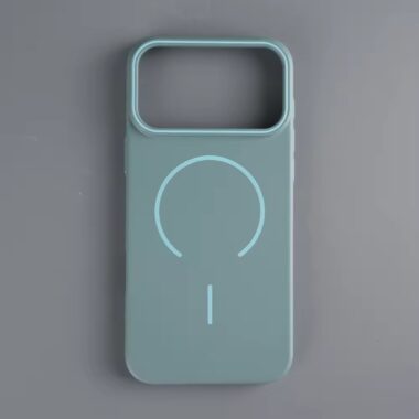 Luxury solid color magnetic shockproof iPhone 17 case