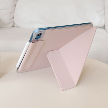 Solid color Y-fold tri-fold shockproof iPad 10 11 case