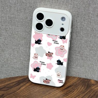 Creative star puppy shockproof iPhone 17 phone case