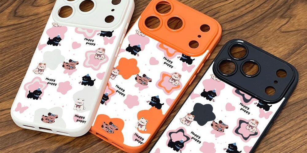 Creative star puppy shockproof iPhone 17 phone case