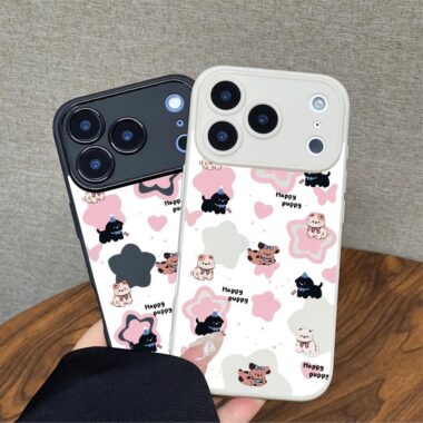 Creative star puppy shockproof iPhone 17 phone case