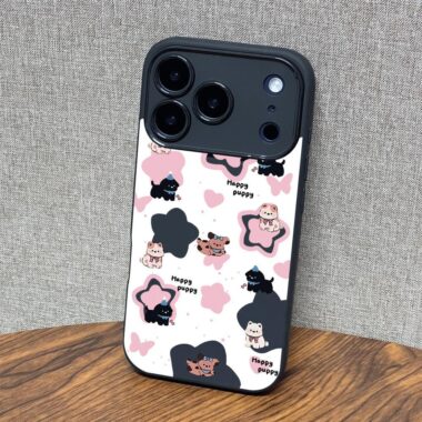 Creative star puppy shockproof iPhone 17 phone case