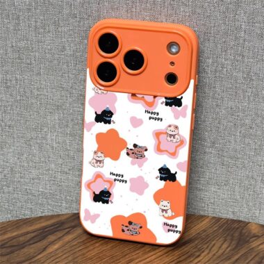 Creative star puppy shockproof iPhone 17 phone case
