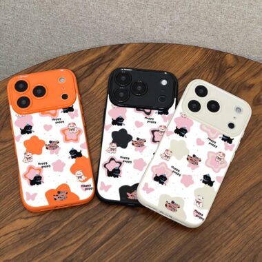 Creative star puppy shockproof iPhone 17 phone case