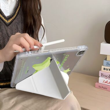 Starfruit cat cartoon Y-fold shockproof full cover iPad case