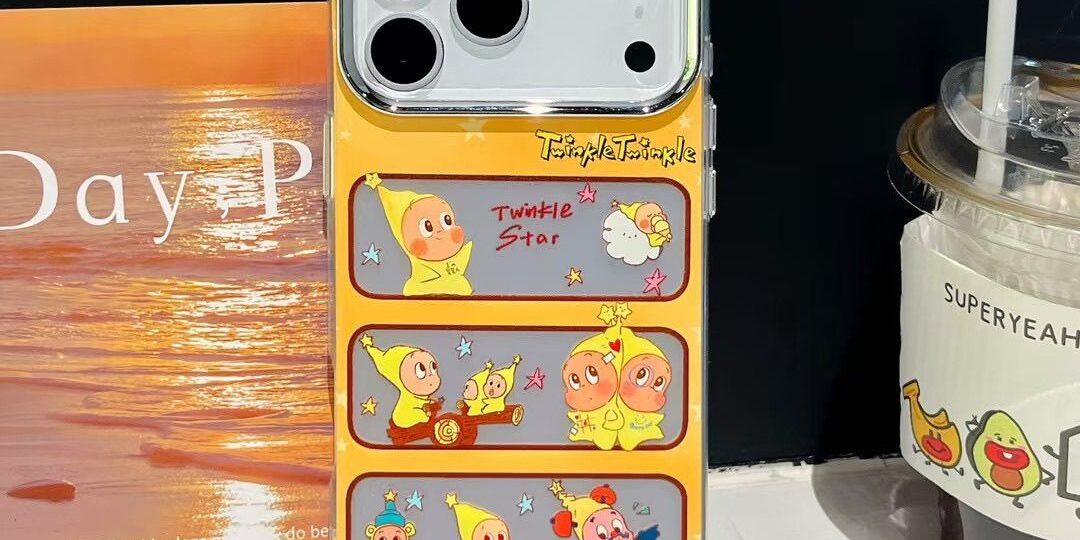 Cartoon Starman hard shell shockproof iPhone 17 case