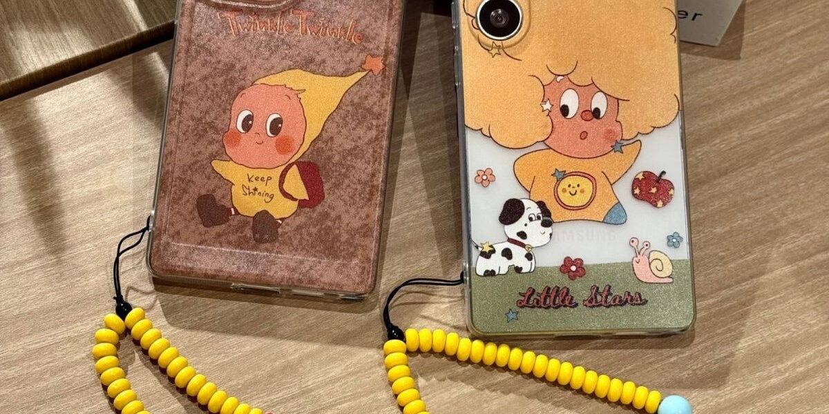 Cute starman cartoon full cover shockproof Samsung case