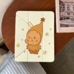Cartoon Starman Y fold tri fold shockproof iPad case