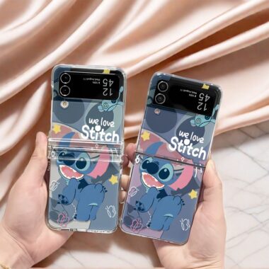 Cartoon Stitch full cover shockproof Samsung Z Flip case